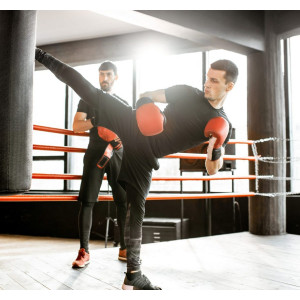 Группа любителей бокса